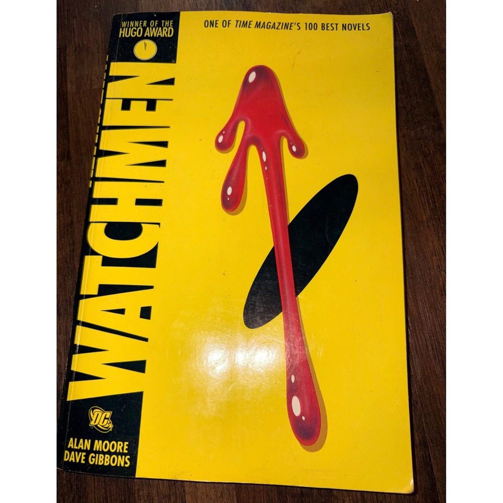 Watchmen Graphic Novel DC Comics Alan Moore‎ Dave Gibbons TPB ISBN 9780930289232